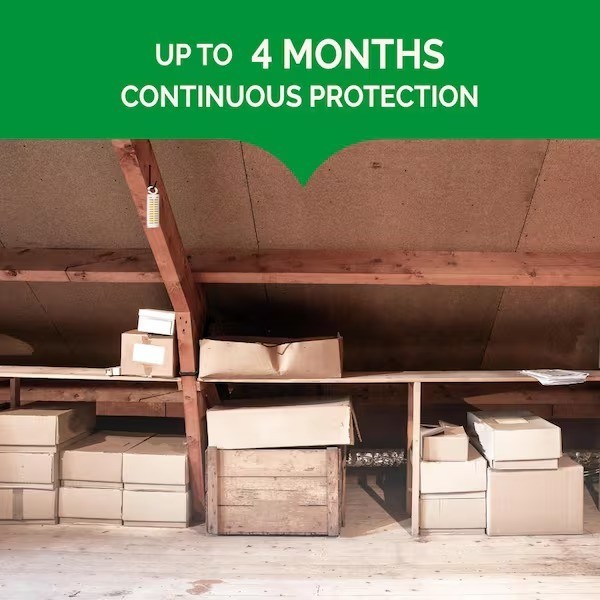 Flying & Crawling Insect Control Strip Odorless 4-Month Garage Shed Protection gallery