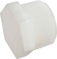 (5 Count) 1/2″ Hex Head Nylon Pipe Plug MPT Plastic