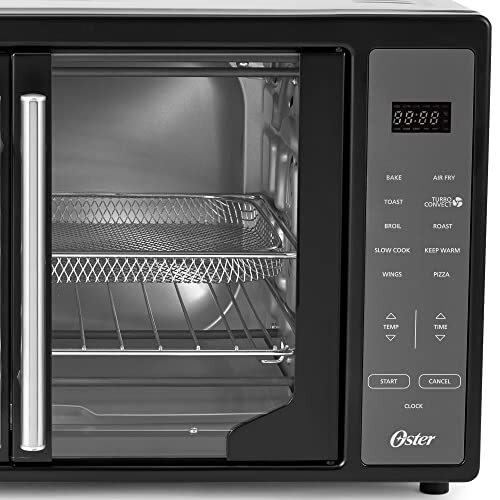 Oster Extra Large Single Pull French Door Turbo Convection Toaster Oven, Used gallery