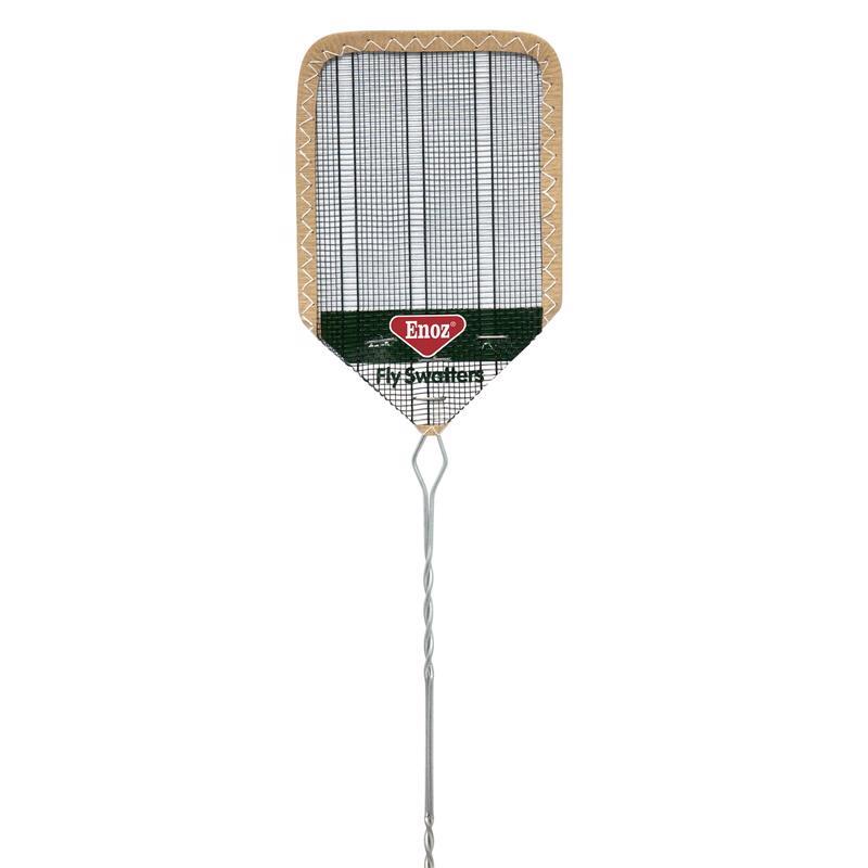Enoz R38.24 Assorted Aluminum Fly Swatter for Kills Insects (Pack of 24) gallery