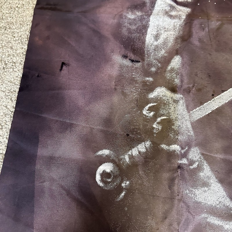 Vintage 1995 Slayer Tapestry Flag Brockum Rare Thrash Divine Intervention Metal gallery