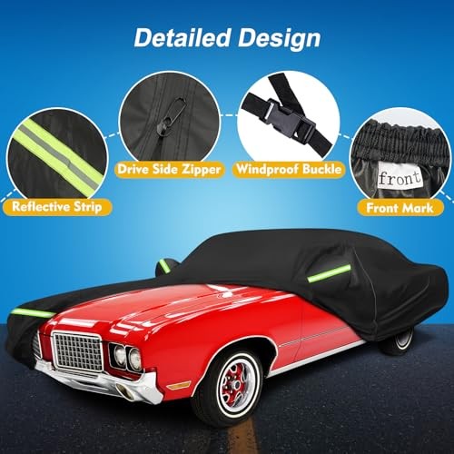 QUNSUNUS Waterproof Car Cover for Oldsmobile for Oldsmobile cutlass Car Cover gallery