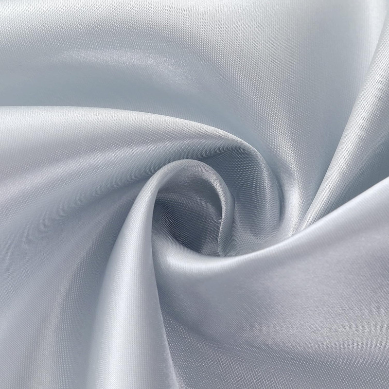 2 Pack Silver Satin Table Runner 12 X 108 Inch, Smooth Table Runners for Wedding gallery
