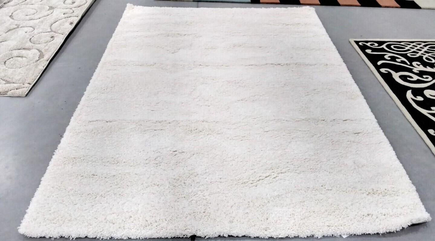 IVORY 6'-7" X 9'-6" Pulled Threads Rug, Reduced Price 1172715295 SG151-1212-7 gallery