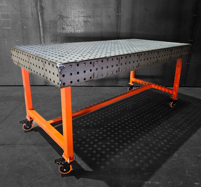 Welding Fabrication Table Fully Assembled or DIY Kit Fixture Laser Cut in USA gallery