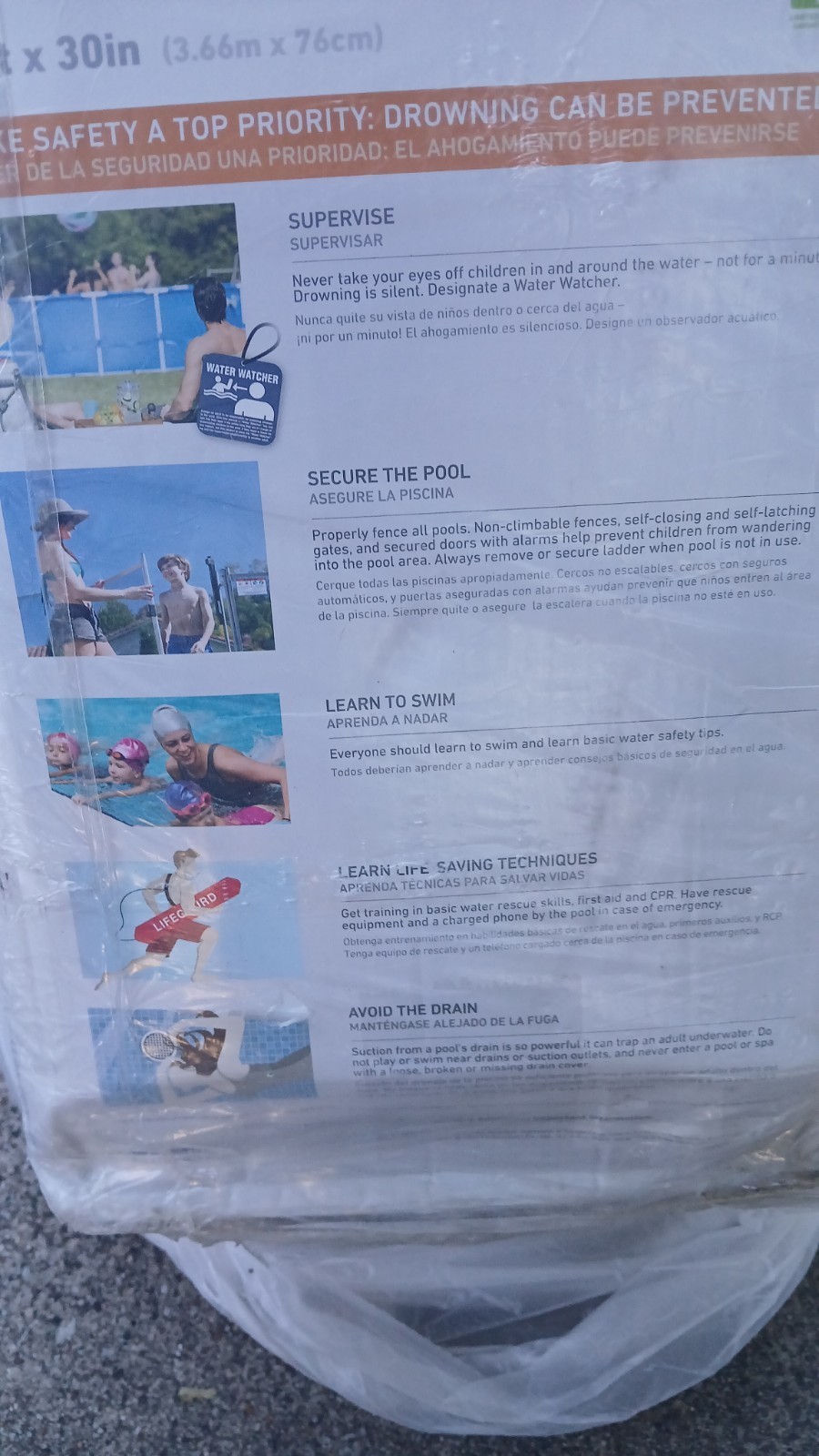 Intex 12 FT × 30 IN Metal Frame Pool Set gallery