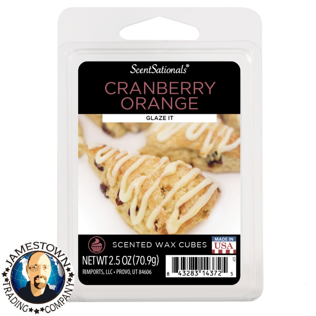 7x SCENTSATIONALS LIMITED EDITION Cranberry Orange 2.5 OZ WAX MELTS gallery