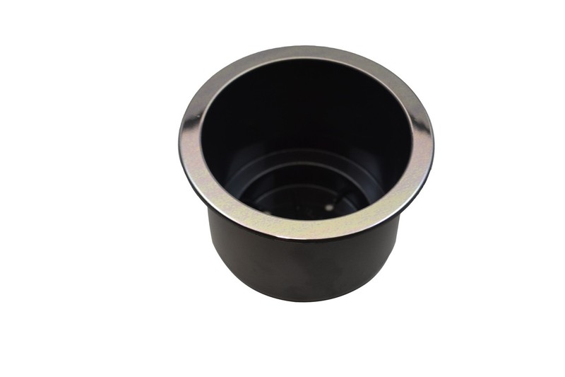 Plastic Chrome Lip Cup Holder For Sofa and Chairs 3.25" Tall 4.25" Diameter gallery