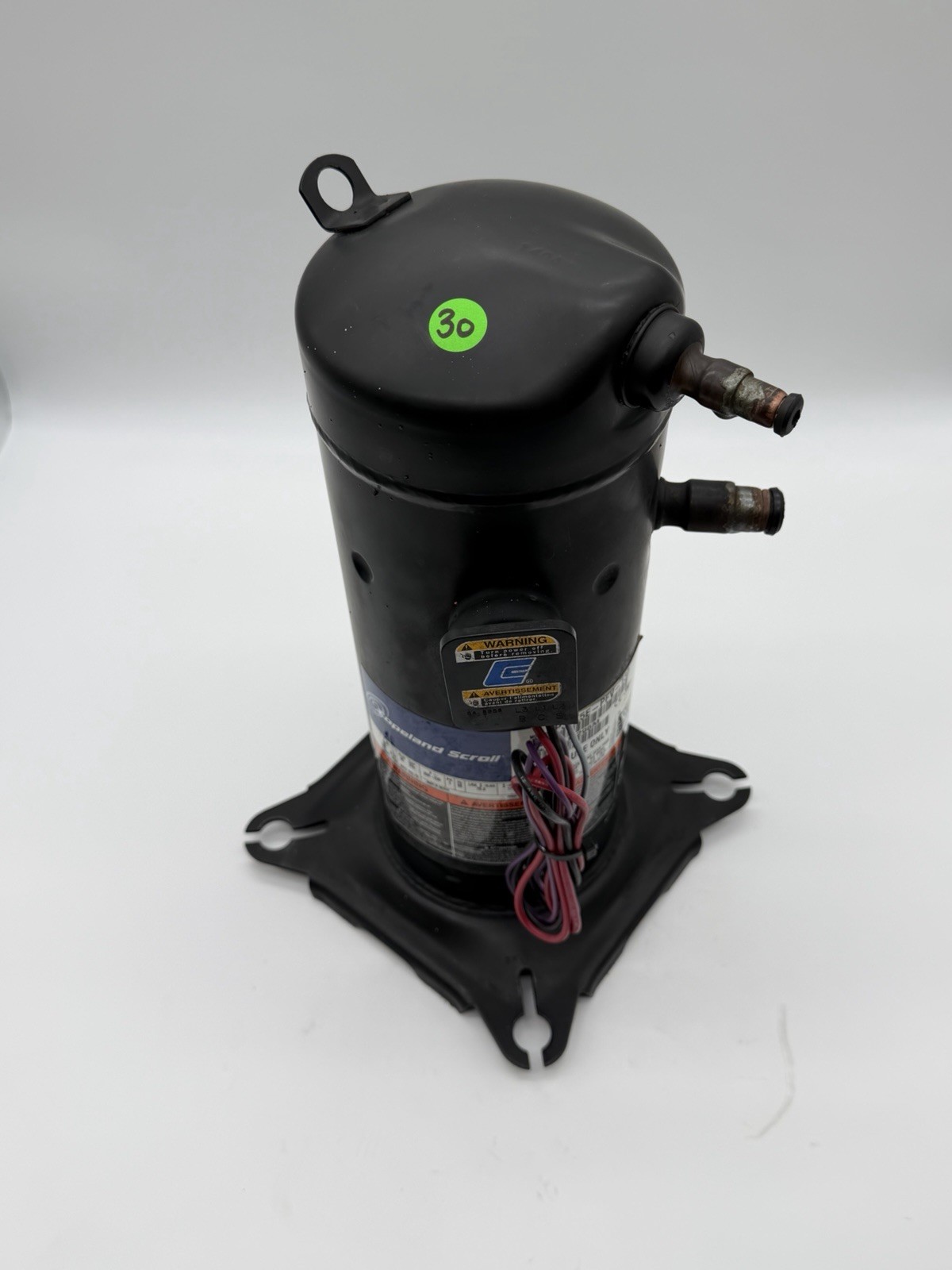 ZP31K5E-PFV-130 Copeland Scroll Compressor ZP31K5E-PFV-830 R410A 208/230V 1 PH gallery