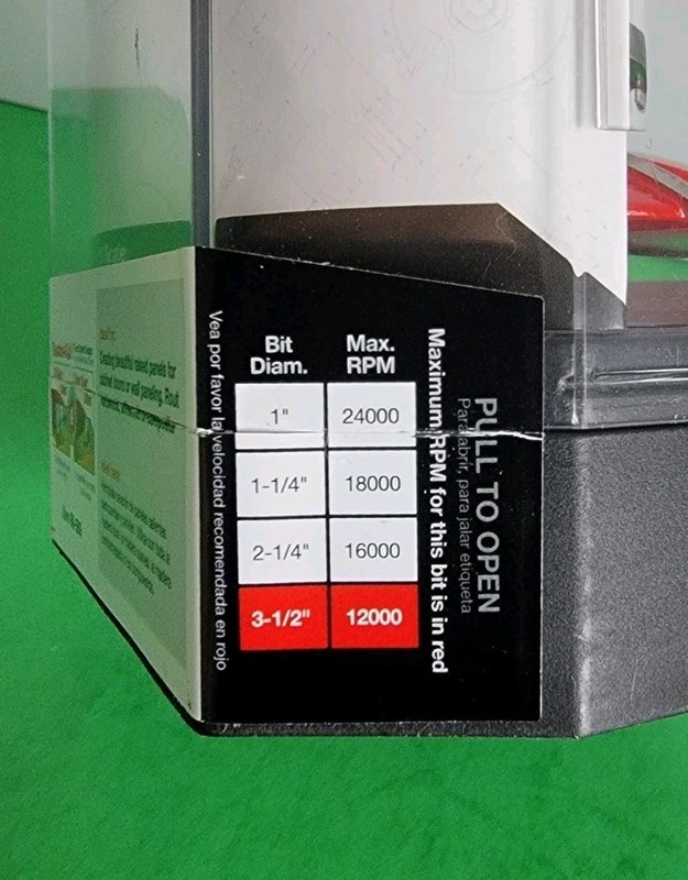 Freud 3-1/2" Raised Panel Router Bit With Backcutters - 1/2" Shank - 99-569 gallery