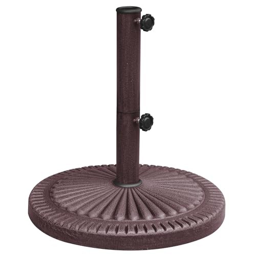 66-lb Weather Resistant Umbrella Base in Bronze Resin Finish gallery