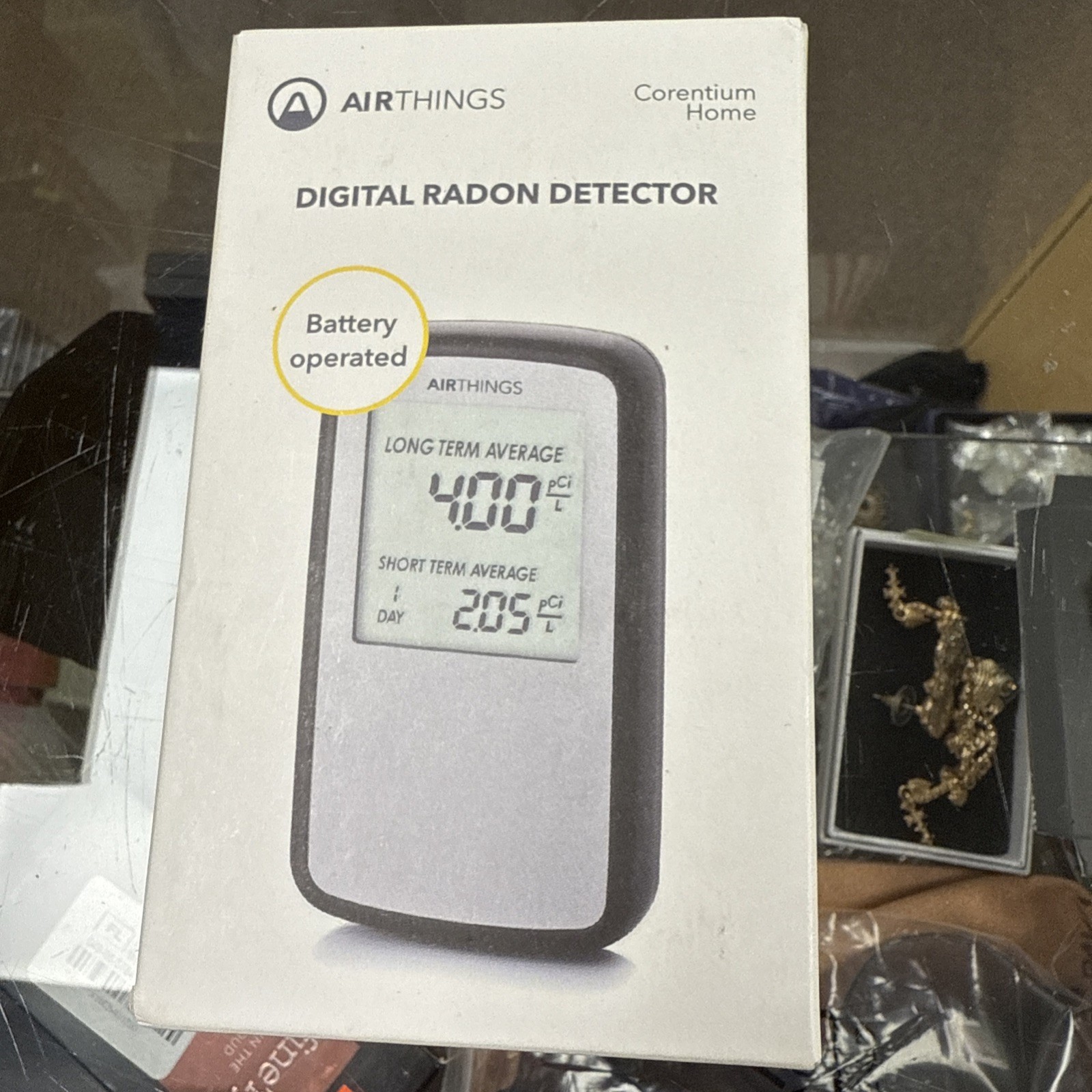 Portable, lightweight, Airthings 223 Corentium Home Radon Detector gallery
