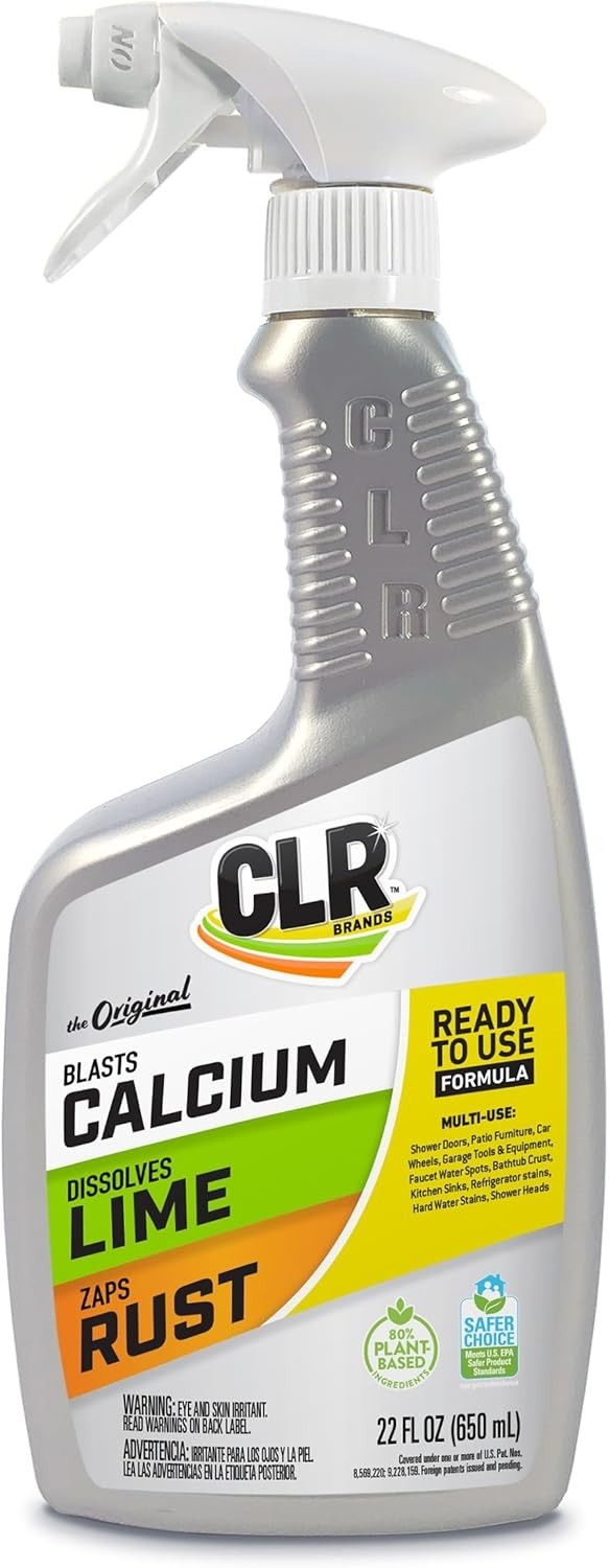 CLR Calcium Lime and Rust Remover EPA Safer Choice 22 oz Spray gallery