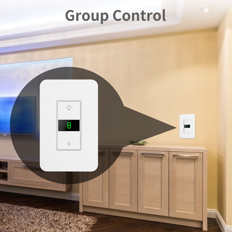 4 Pack Smart Dimmer Light Switch Works With Alexa Google Home Neutral Wire Needs gallery