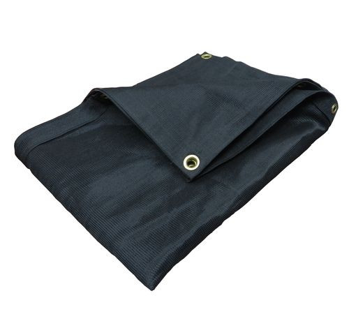 Black Mesh Tarp Screen Shade Fence Privacy Hauling Free Shipping (Choose Size) gallery