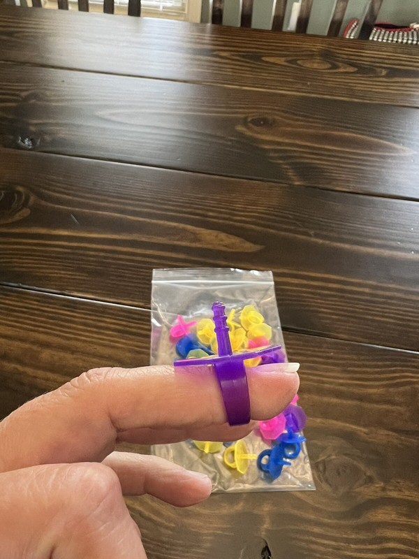 Plastic ring pop ring bases (50 ct.) for homemade ringpops gallery