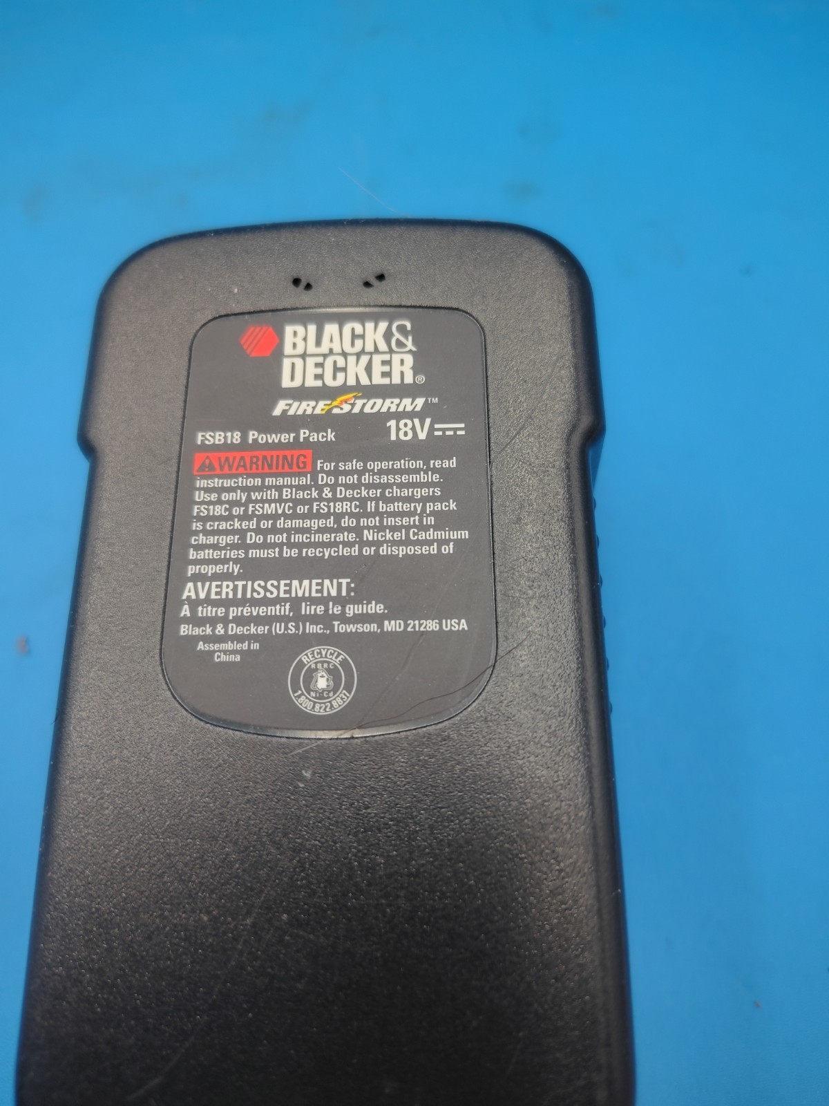 Battery Replacement Black & Decker 18v 244760-00 1500 mAh For FS180BX FS18BX gallery