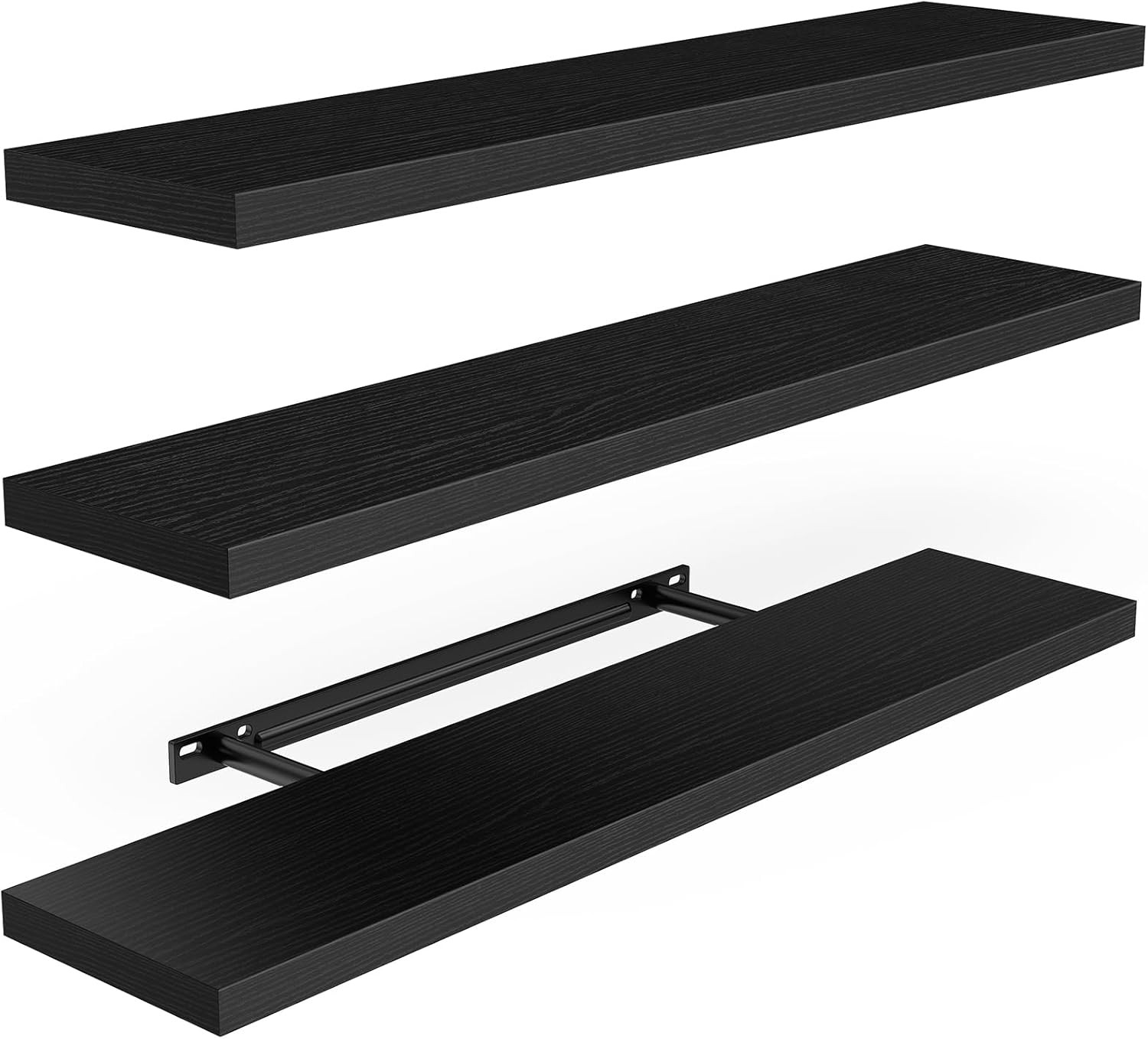 AMADA HOMEFURNISHING Floating Shelves for Wall, Wall Shelves for Living Room gallery