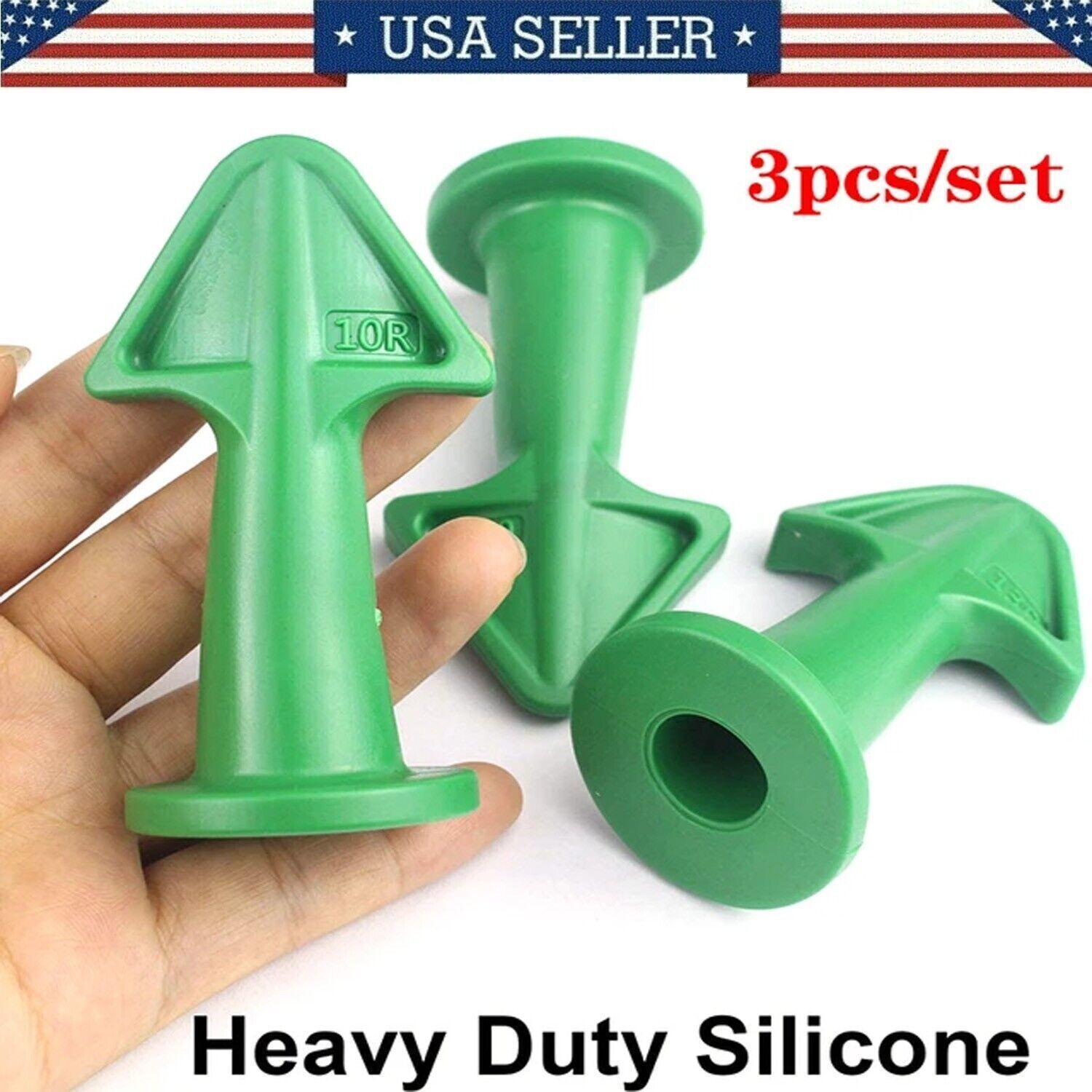 Silicone Caulk Applicator Tool Set, 3 Nozzles for Perfect Sealing and Finishing gallery