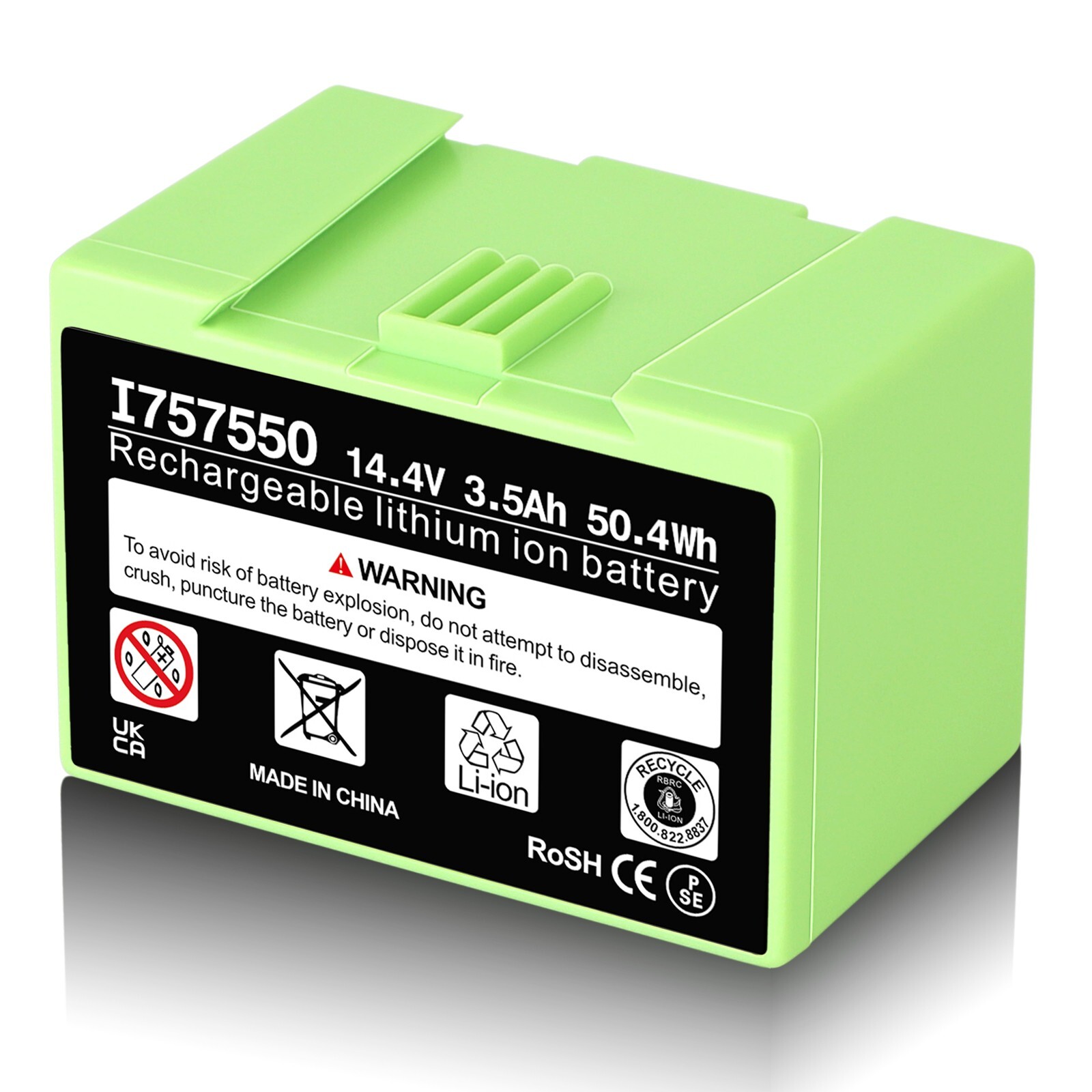 For iRobot Roomba 14.4V e5 e6 i3 i4 i6 i7+ ABL-D1 3.5Ah i7 3.5Ah Lithium Battery gallery