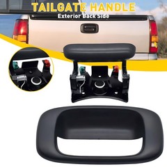 Tailgate Latch Handle&Bezel for Chevrolet Silverado 1500 GMC Sierra 1500 99-06