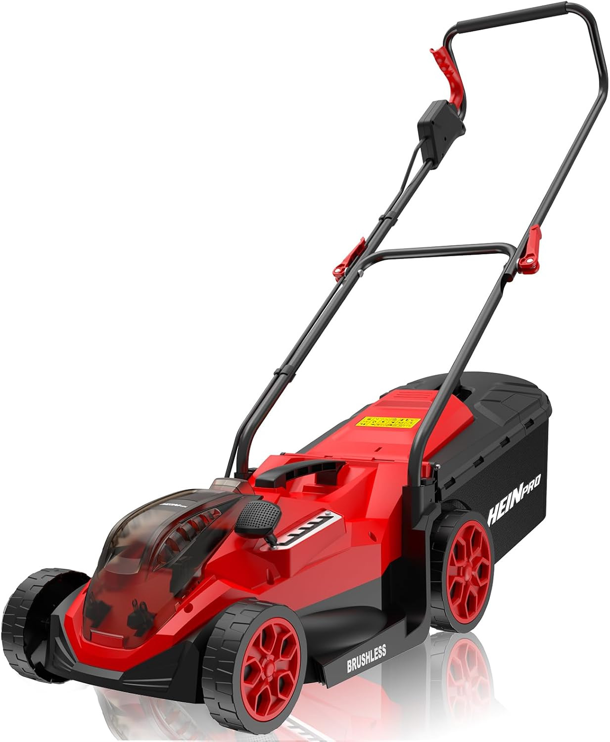 14" Cordless Lawn Mower Compatible with Milwaukee M18 Battery, 2-In-1 Brushless gallery