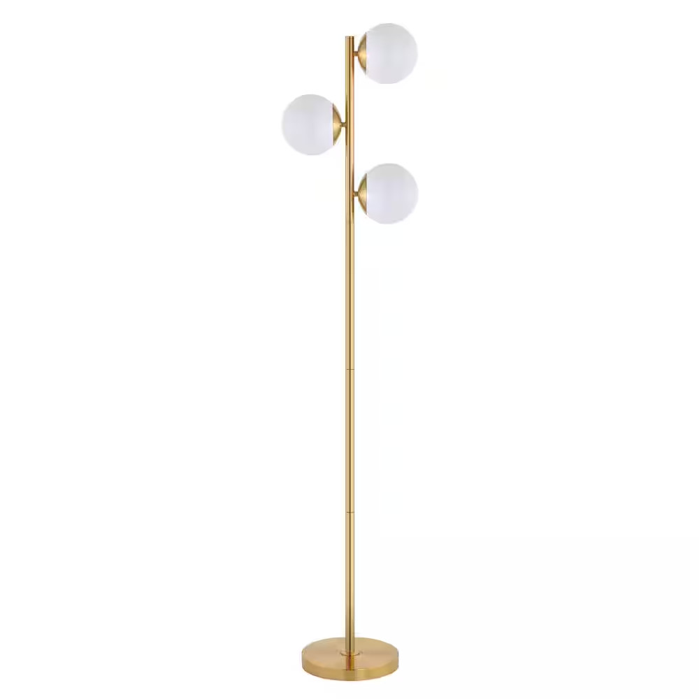 Devlyn 63 In. Gold Tree Floor Lamp gallery