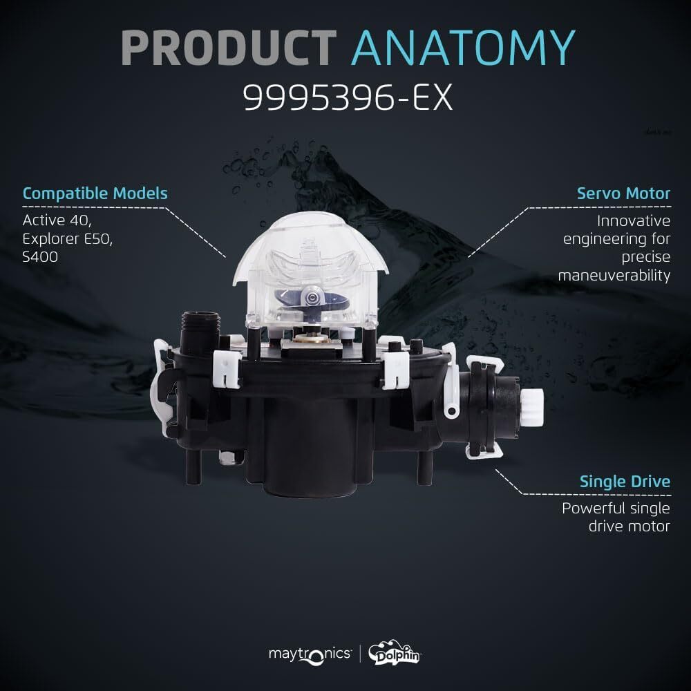 Dolphin Robotic Pool Cleaner Motor Unit 9995396-EX gallery