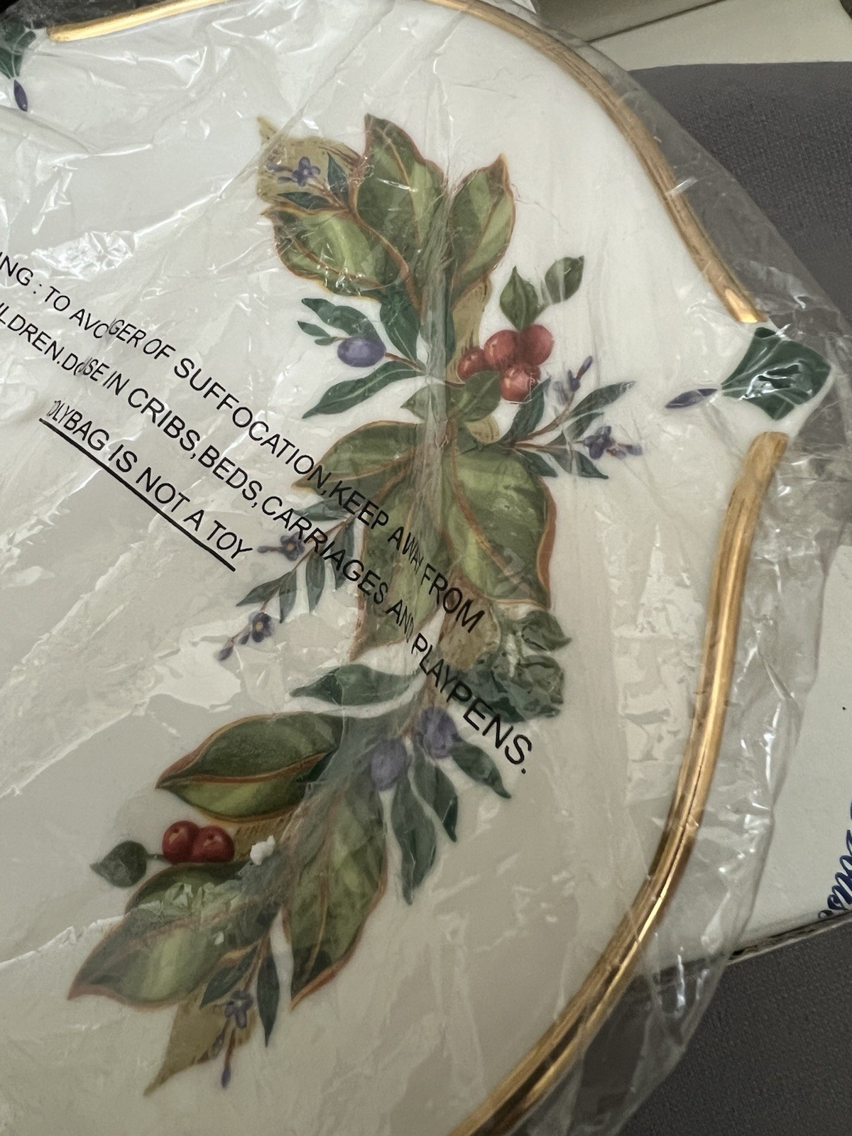 1236 Princess HOUSE EXCLUSIVE Winter Garden Porcelain Rectangular Dish /Tray NIB gallery
