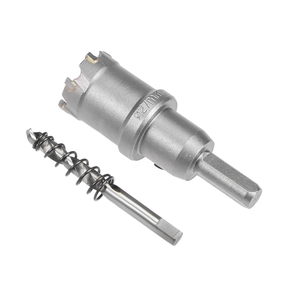 Carbide Hole Saw Cutter Drill Bit for Stainless Steel Alloy, 27mm gallery