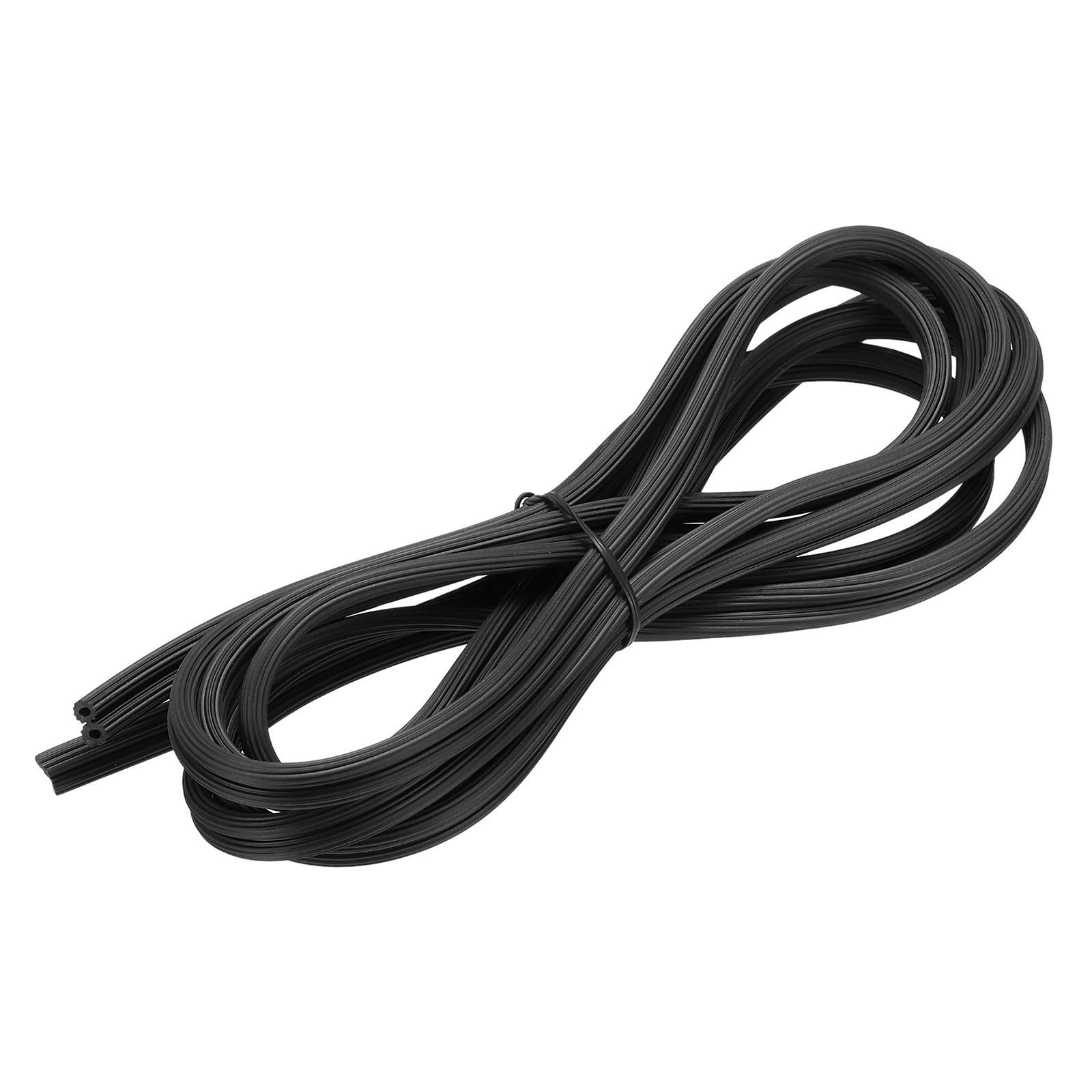 Screen Spline, 5M/16.4Ft Rubber Window Sealing Strip, 4.5mm OD Black gallery