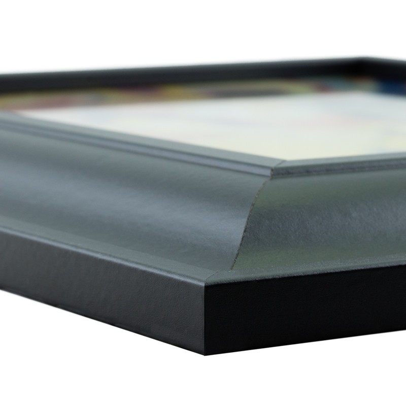 Contemporary Upscale, 2" Large Black Picture Frames, Oversize 25x25 - 30x40 gallery