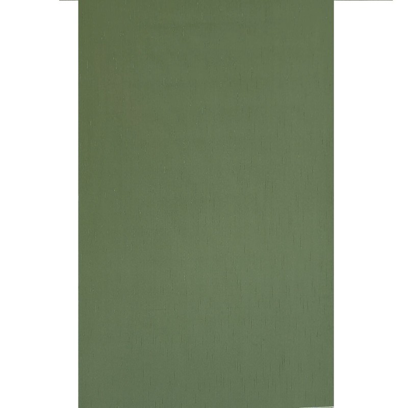 Olive green vertical silk natural thread fabric wallpaper modern wallcoverings gallery