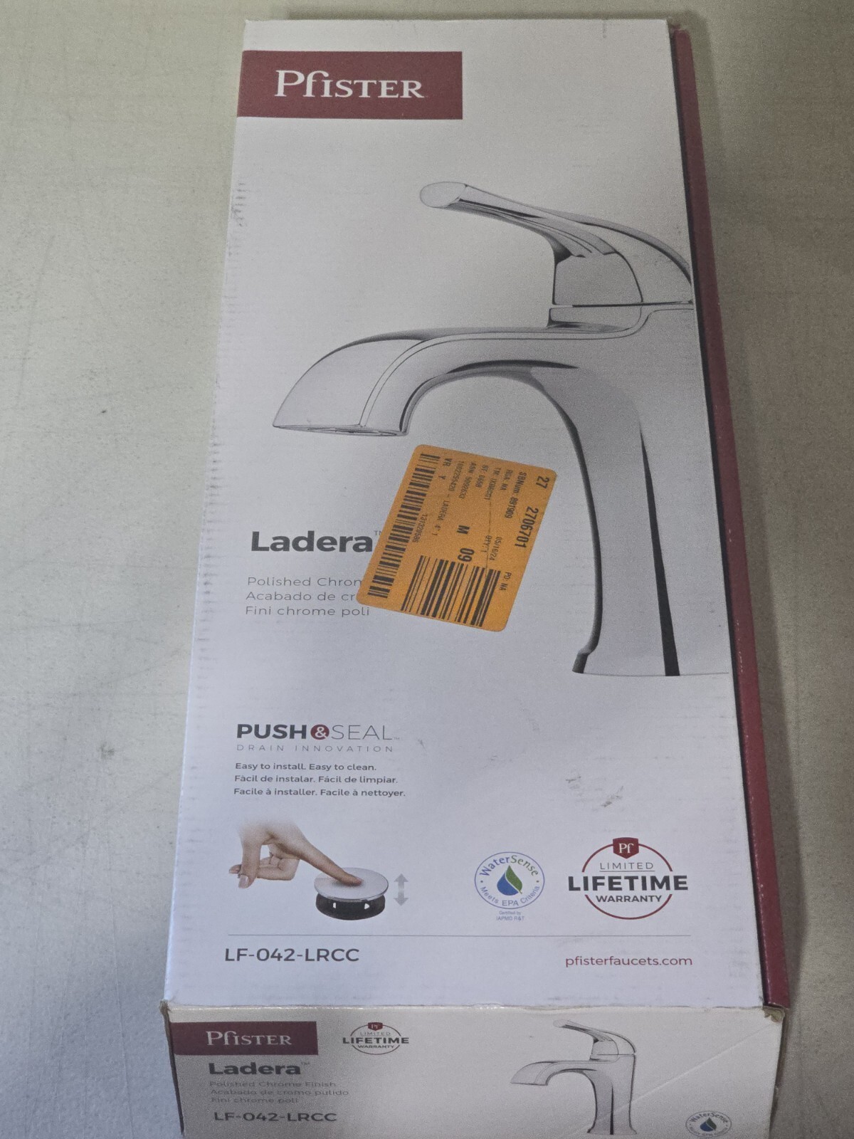 Pfister Ladera Single Handle Bathroom Faucet - Polished Chrome gallery