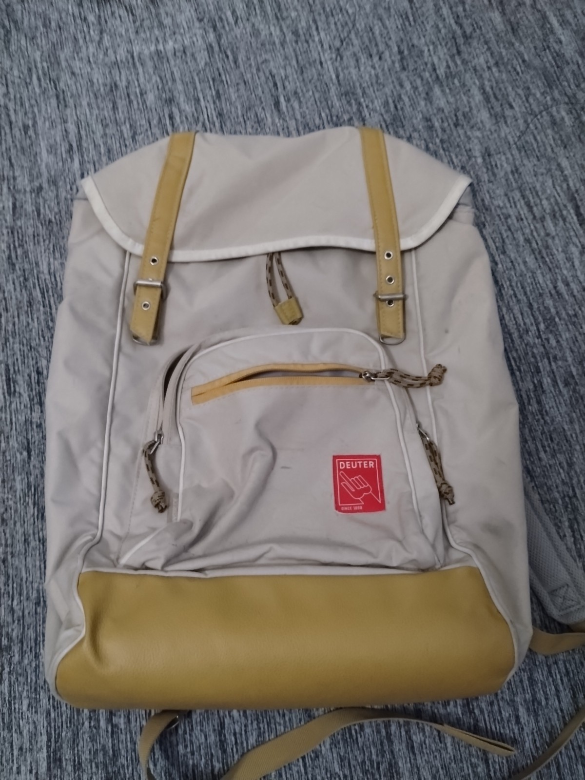 Deuter Innsbruck Hiking Backpack Hardshell Back Tan 3