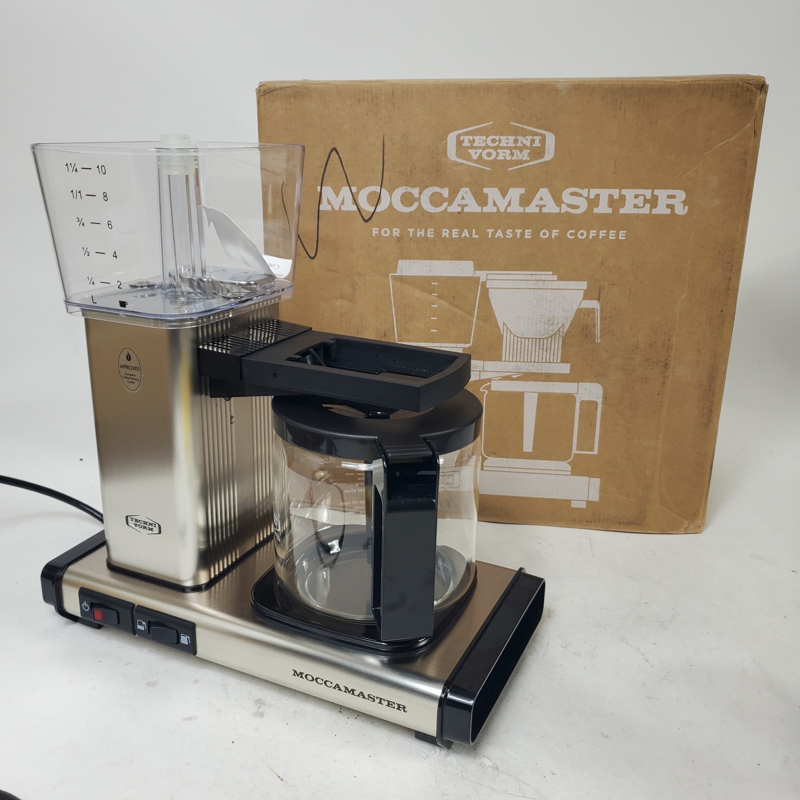 Technivorm MOCCAMASTER KBGV Coffee Maker Machine Brushed Silver 53940 gallery