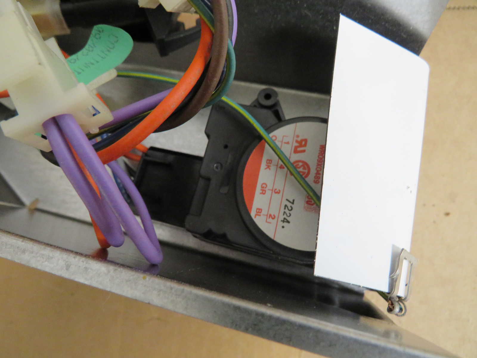 GE Refrigerator Defrost Timer in Housing Part # WR17X2922 WR09X0489 WR02X8425 gallery