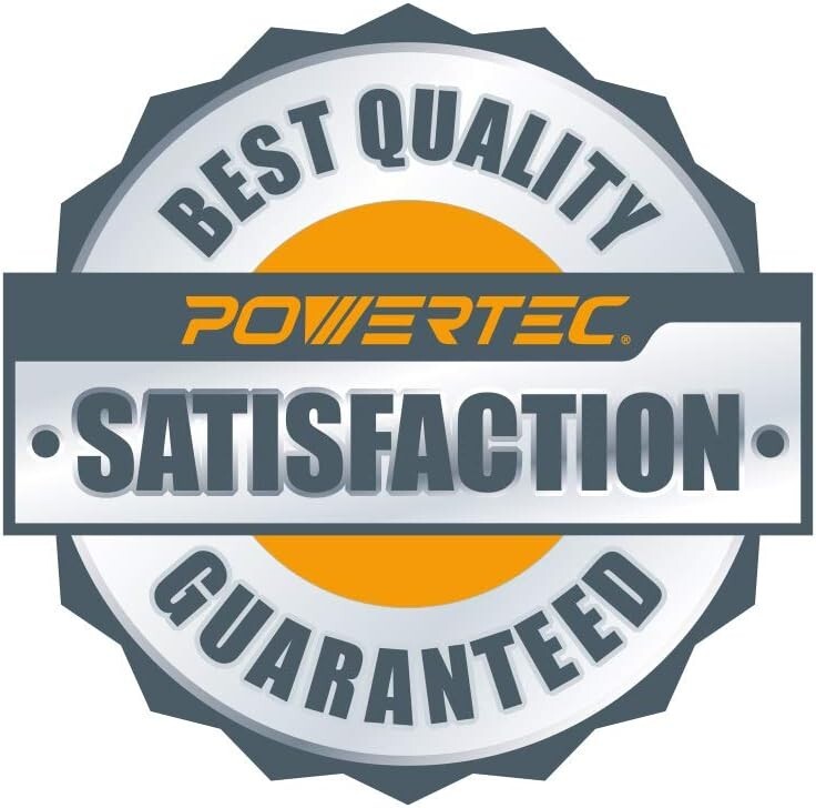 POWERTEC Assorted 8 Inch Buffing Wheels Set w/White and Yellow w/Arbor Hole, 2PK gallery