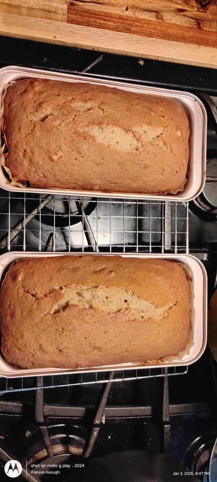 Homemade banana nut bread 9x5 2 LB loaf *custom orders* gallery
