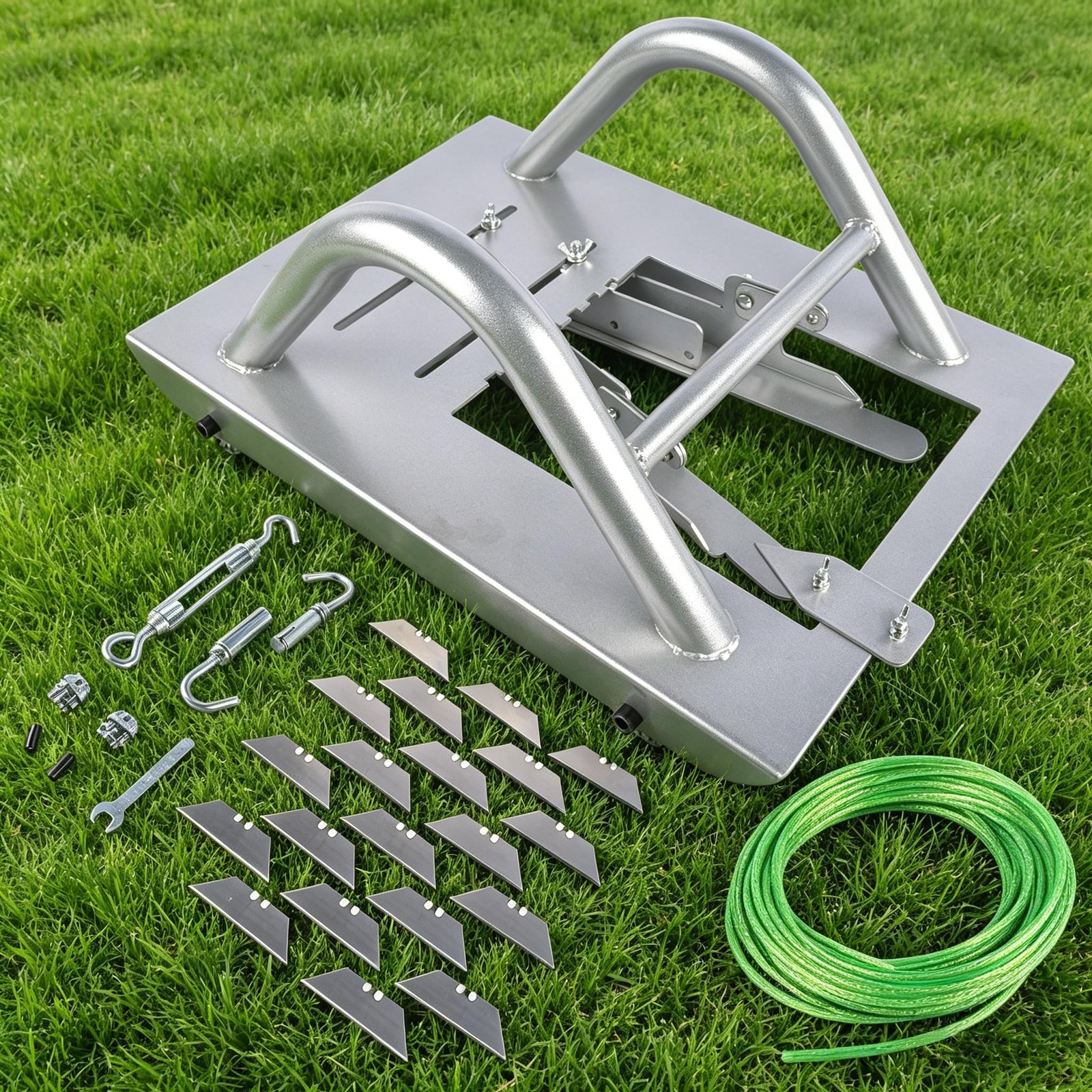 Artificial Grass Line Cutter Tool Turf Installation Adjustable 20 Blades gallery