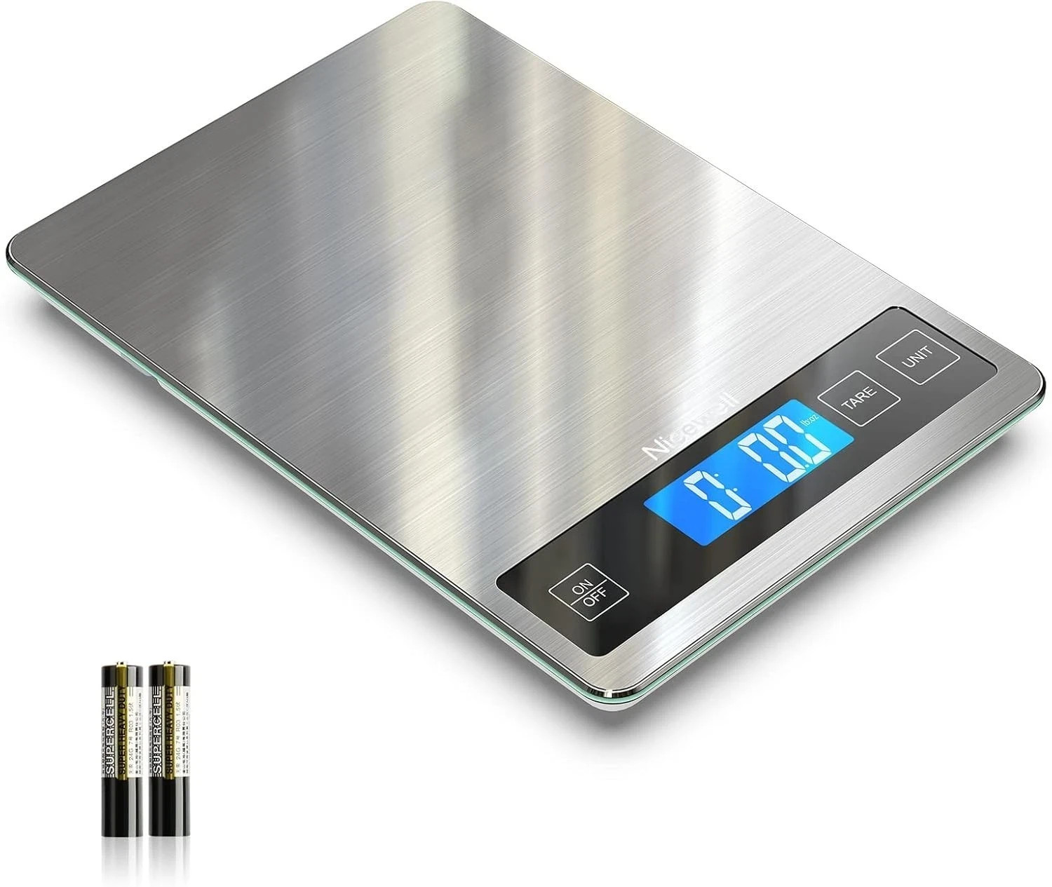 well Food Scale, 22Lb Digital Kitchen Scale Weight Grams and Oz for Cooking gallery