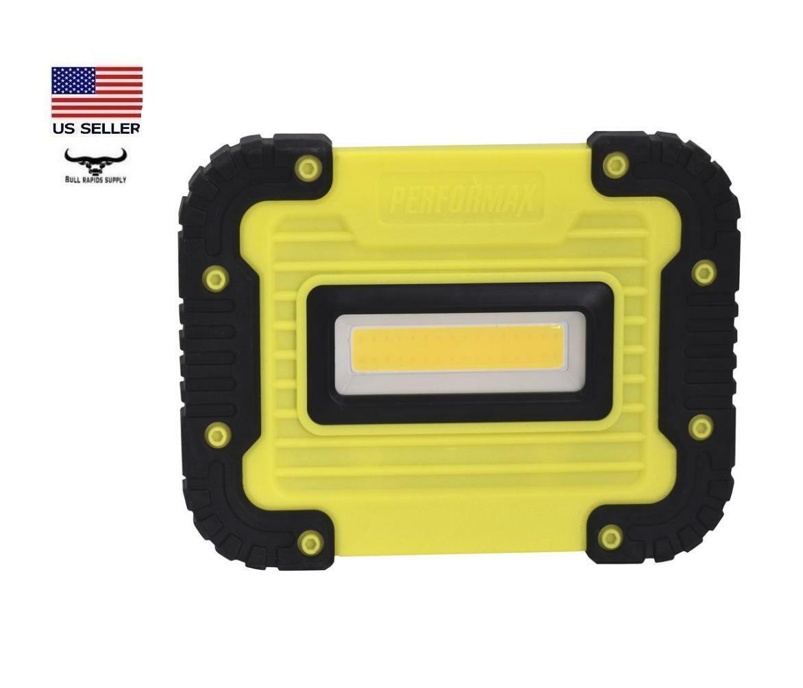 850 Lumen Handheld LED Work Light 3 Modes 180° Swiveling Stand (4) AA Batteries gallery