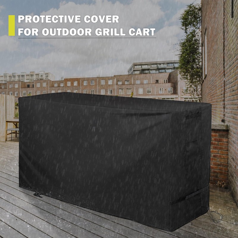 Grill Table Cover for GDLF Grill Table with Big Green Egg, Outdoor Grill Cart... gallery