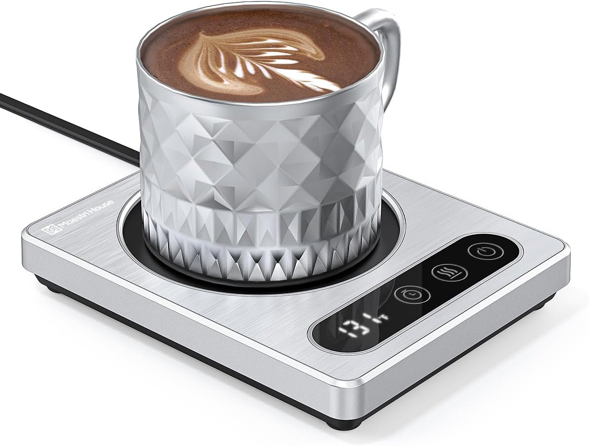 Coffee Mug Warmer with 4 Temp Settings & 1-12 Hour Timer, Auto Shut off for Desk gallery