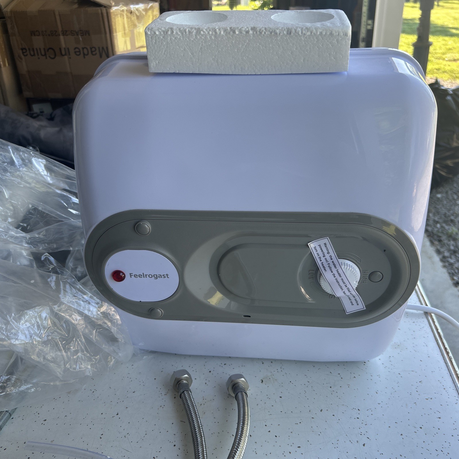 Electric Mini Tank Water Heater-2.5 Gallon under Sink Instant Hot Water for RV, gallery