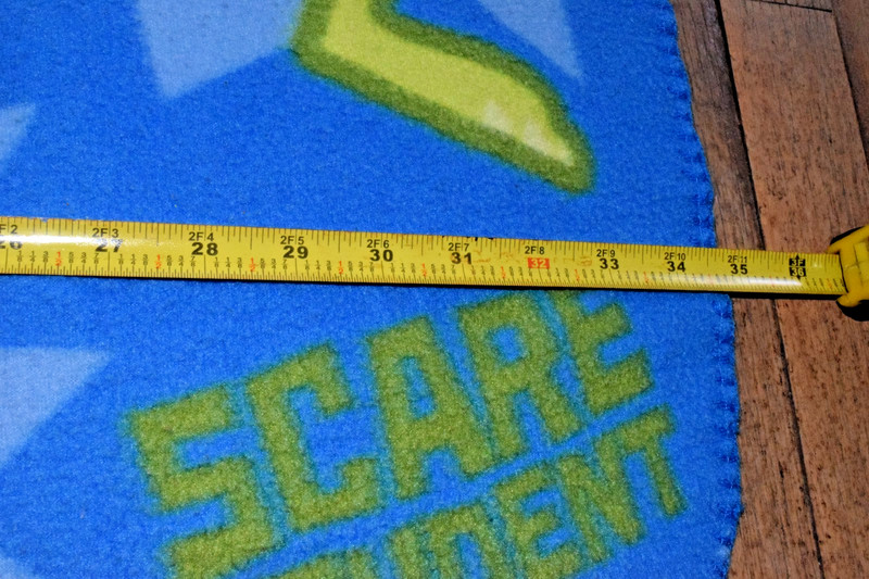 Fleece Throw Blanket Monsters University Scare Student Mike Wazowski 40 X 35 In gallery