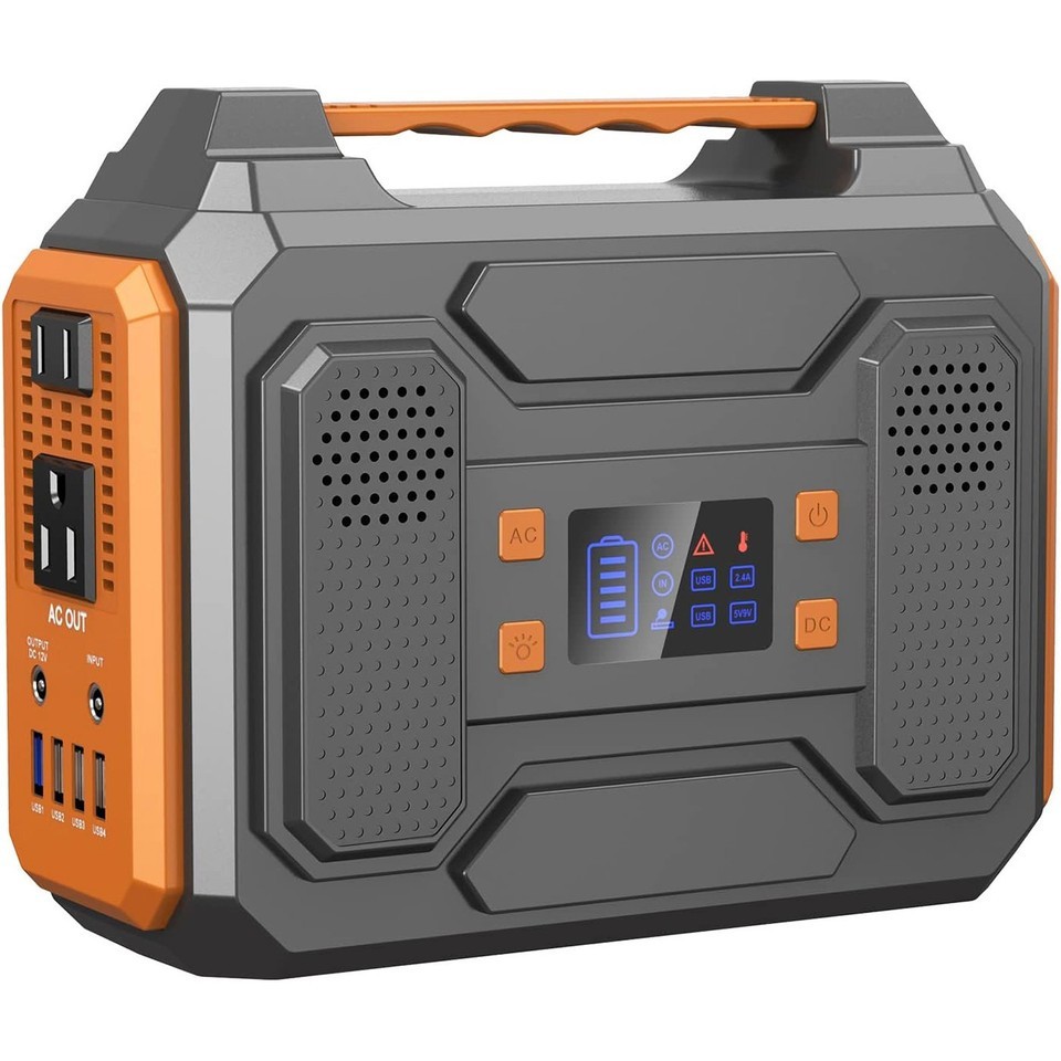 300W Portable Power Station 280Wh Solar Generator Camping RV Backup Battery Bank gallery