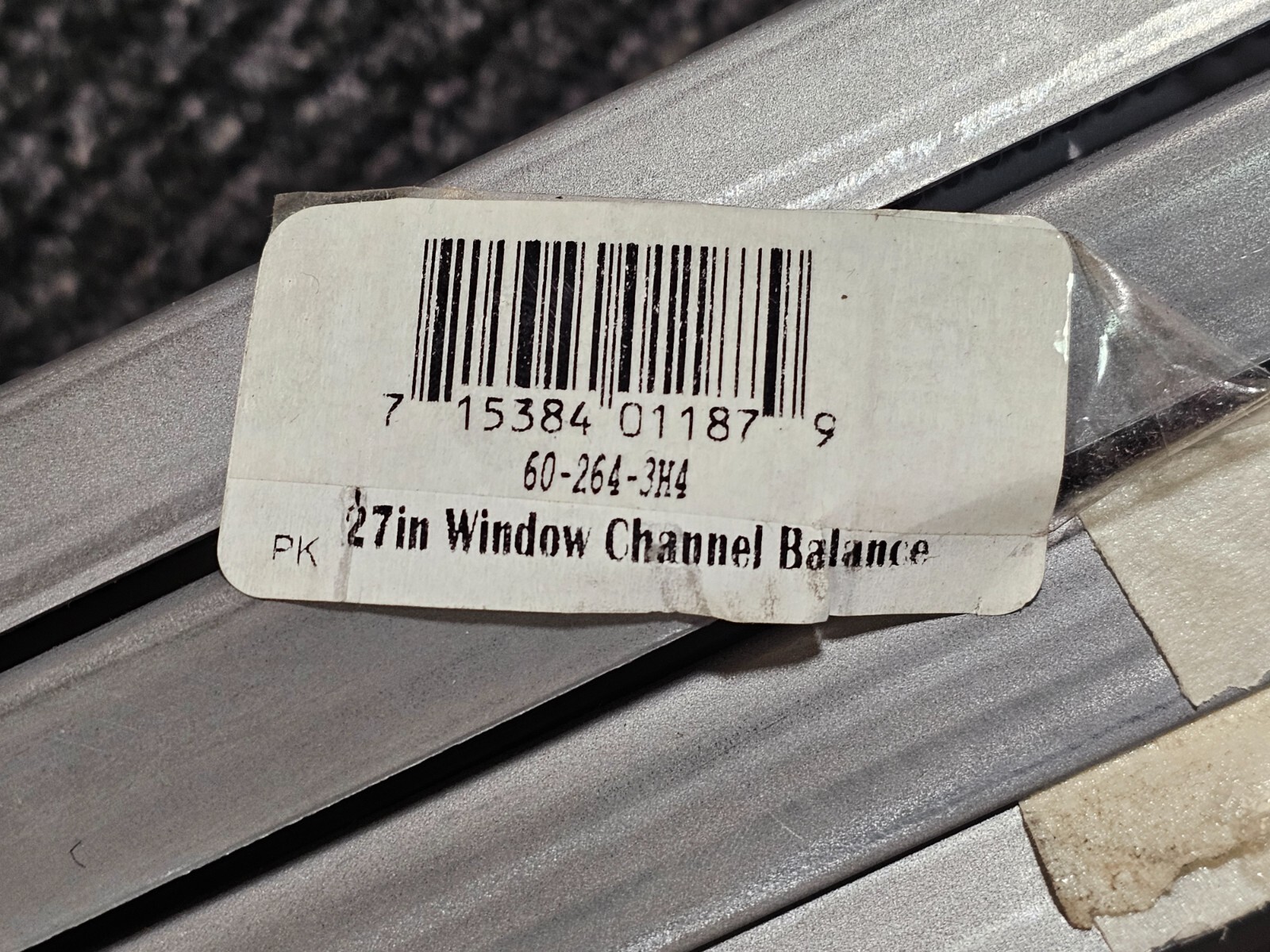 (QTY 24) 27" Window Channel Balance 2640 w/ Top & Bottom End Brackets Attached gallery
