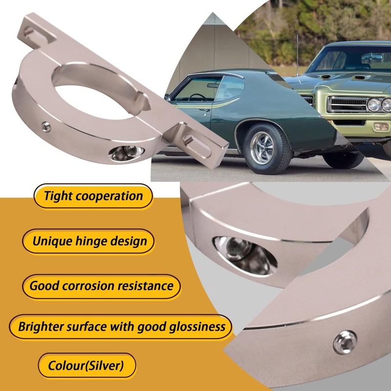 XTPTFABS Aluminum Universal Steering Column Keyed No Drop Mount,2" Silver gallery