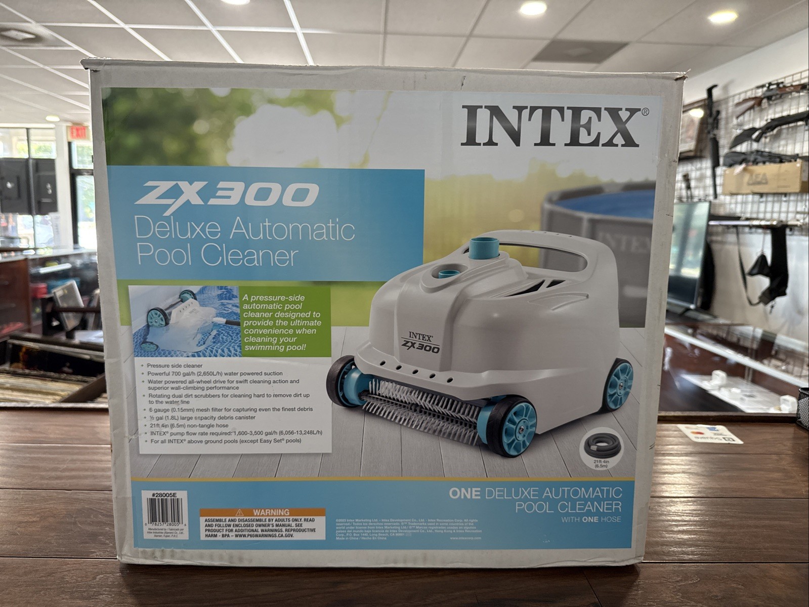 Intex ZX300 Automatic Pool Vacuum Cleaner for Above Ground Pools 700 GPH gallery